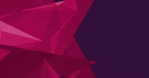 Image of red shapes on black background Stock Photos