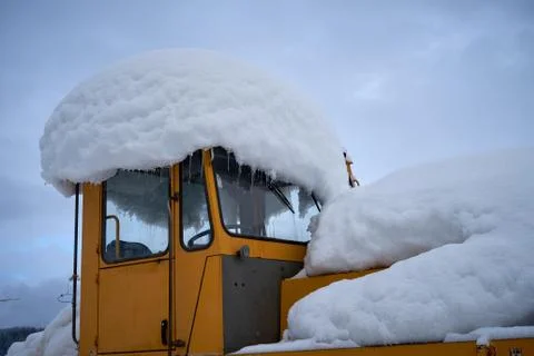 Image of road roller. Stock Photos