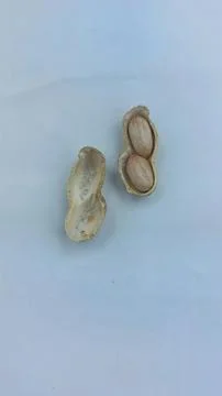 Image of roasted peanuts in shells with a dry and crunchy texture Stock Photos