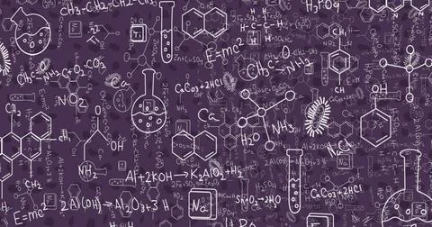Image of scientific data processing over dark background Stock Photos
