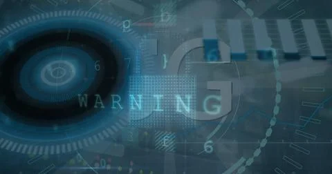 Image of scope scanning and binary coding イラスト素材