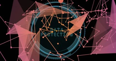 Image of scope scanning and data processing 스톡 일러스트