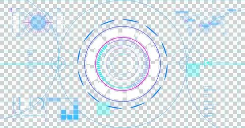 Image of scope scanning, data processing and world map over grid background Ilustração Stock