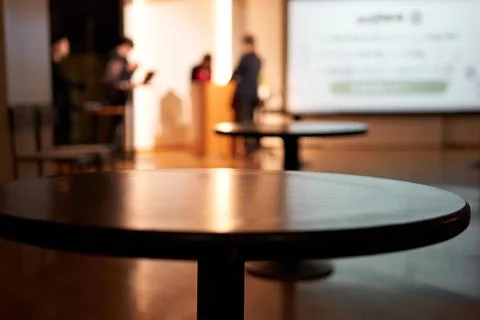 Image of the seminar room Stock Photos