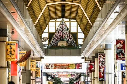 Image of Sendai arcade Stock Photos