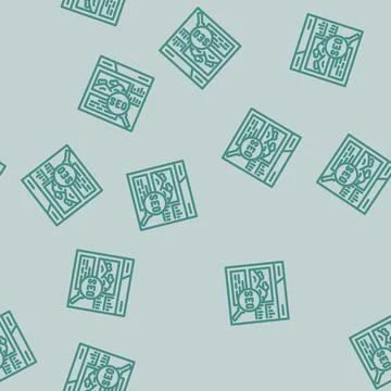 Image seo line vector seamless pattern Stock Illustration