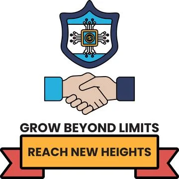 The image is of a shield with a cross on it Stock Illustration