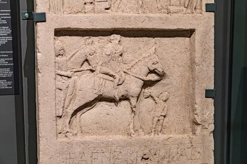 The image showcases a composition of various ancient cultures, symbolically.. Stock-Fotos