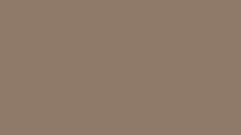 The image shows a large uniform brown horizontal block occupying the center w Illustrazione stock