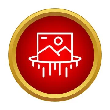 Image shredding icon representing data privacy and deletion Illustrazione stock