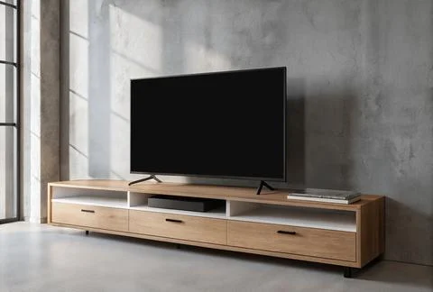 An image of a Smart TV Stock Illustration