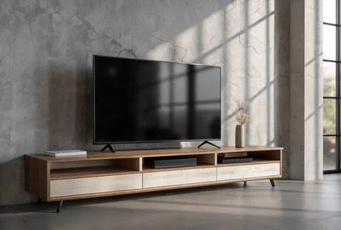 An image of a Smart TV Stock Illustration