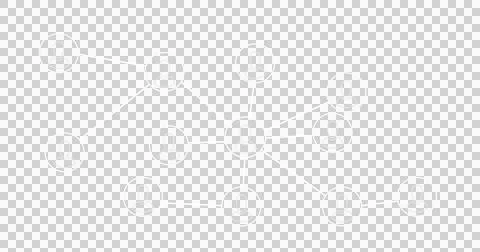 Image of social network structure with people icons over transparent background Ilustração Stock