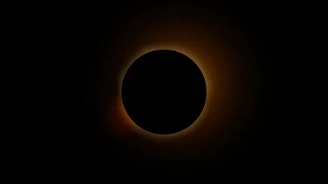 Image of a Solar Eclipse Stock Footage 331912541