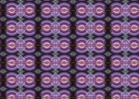 An image of some kind of pattern in purple and blue Stock Illustration