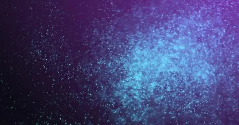 Image of spots moving on black background Stock Photos