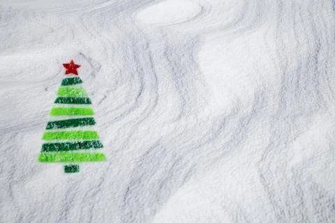 Image with a spruce. Stock Photos