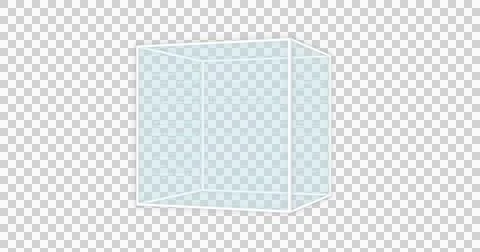 Image of square with data processing over transparent background Illustrazione stock