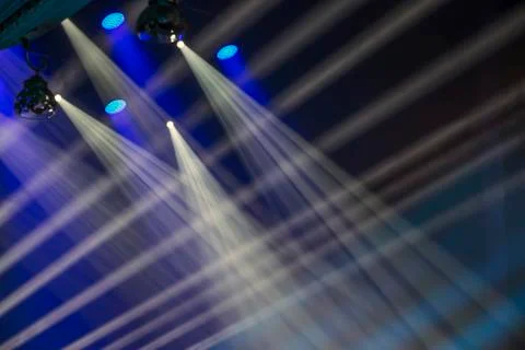 Image of stage lighting effects Foto stock