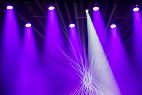 Image of stage lighting effects Foto stock