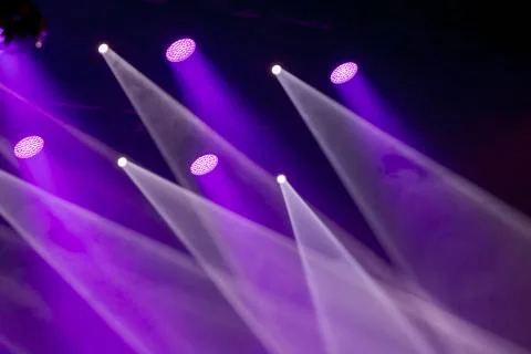 Image of stage lighting effects Stock Photos