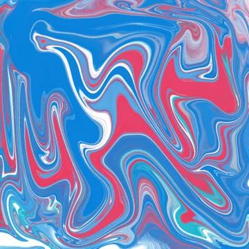 Image in the style of liquid acrylic Stock Illustration