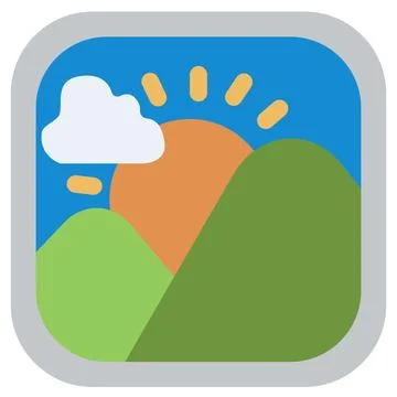 Image symbol vector icon Illustration