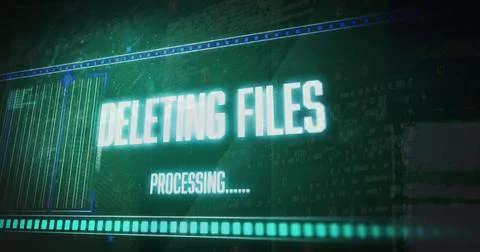 Image of text and data processing over computer servers Foto stock