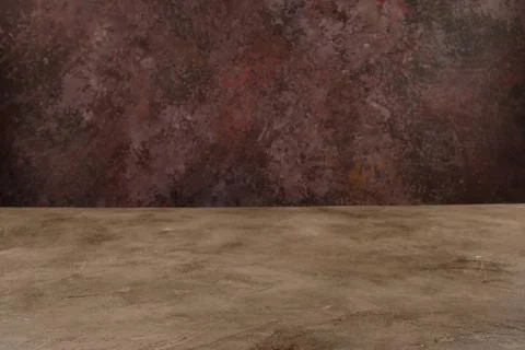 Image of textural table in front of abstract blurred background. Empty textur Stock Photos