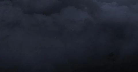 Image of thunderstorm with heavy rain and grey clouds Stock Photos
