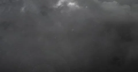 Image of thunderstorm with lightning, heavy rain and grey clouds Fotos de archivo