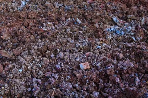 Image of underground soil layers Stock Photos