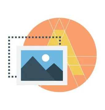 Image Vector Icon Stock Illustration