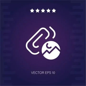 Image vector icon Illustrazione stock