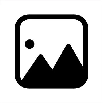 Image vector icon. Vector illustration Stock Illustration