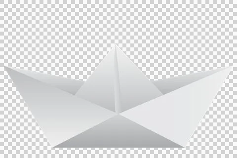 Image of a virtual origami Illustrazione stock