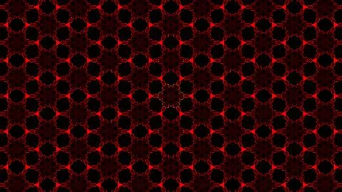 An image in which the pattern changes like a kaleidoscope Illustrazione stock