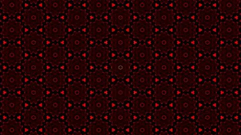 An image in which the pattern changes like a kaleidoscope Illustrazione stock