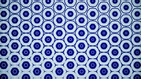 An image in which the pattern changes like a kaleidoscope Stock Illustration