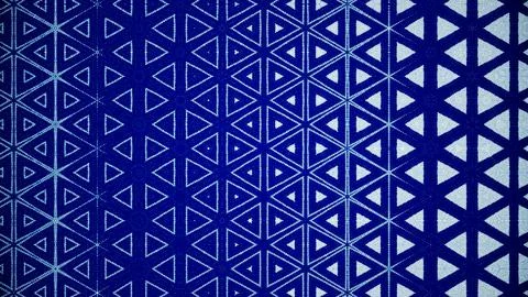 An image in which the pattern changes like a kaleidoscope Illustrazione stock