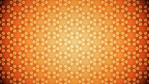 An image in which the pattern changes like a kaleidoscope Illustrazione stock