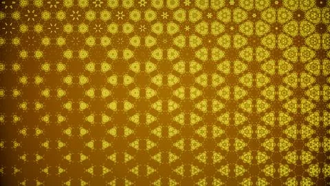 An image in which the pattern changes like a kaleidoscope Illustrazione stock