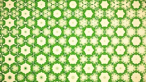 An image in which the pattern changes like a kaleidoscope Stock Illustration