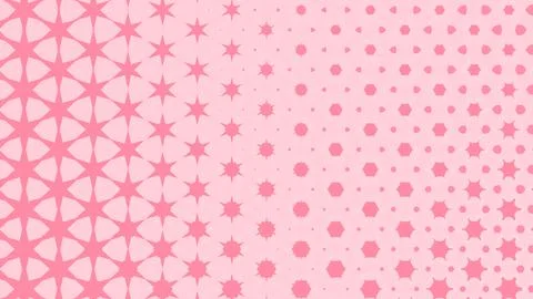 An image in which the pattern changes like a kaleidoscope Illustrazione stock