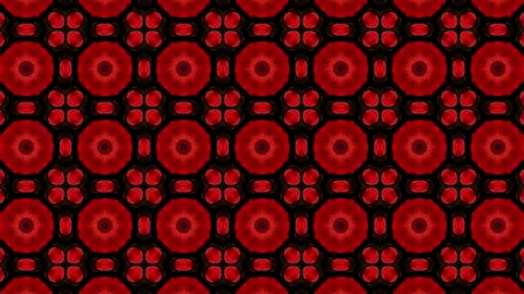 An image in which patterns repeat like a kaleidoscope Stock Footage 209275193