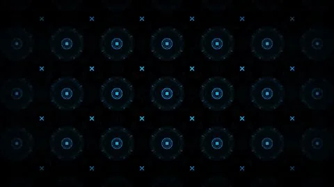 An image in which patterns repeat like a mandala or kaleidoscope Illustrazione stock