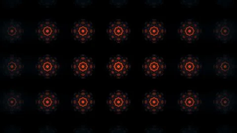 An image in which patterns repeat like a mandala or kaleidoscope 스톡 일러스트