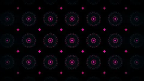 An image in which patterns repeat like a mandala or kaleidoscope Illustrazione stock