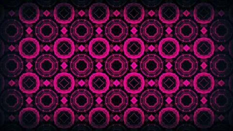 An image in which patterns repeat like a mandala or kaleidoscope Stock Illustration