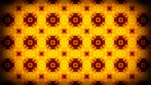 An image in which patterns repeat like a mandala or kaleidoscope 스톡 일러스트
